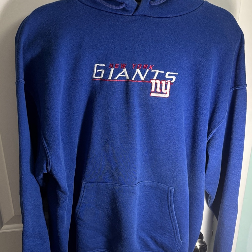 NFL Royal Blue New York Giants VTG  Hoodie